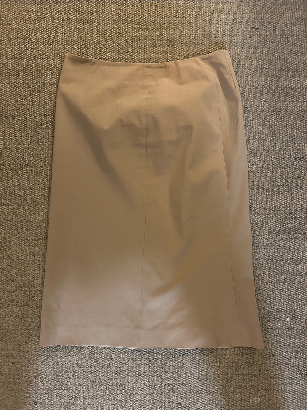 Theory Beige Pencil Skirt
